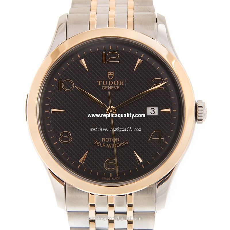 Tudor 1926 91651-67071-BK Automatic 18kt Rose Gold & Steel Black