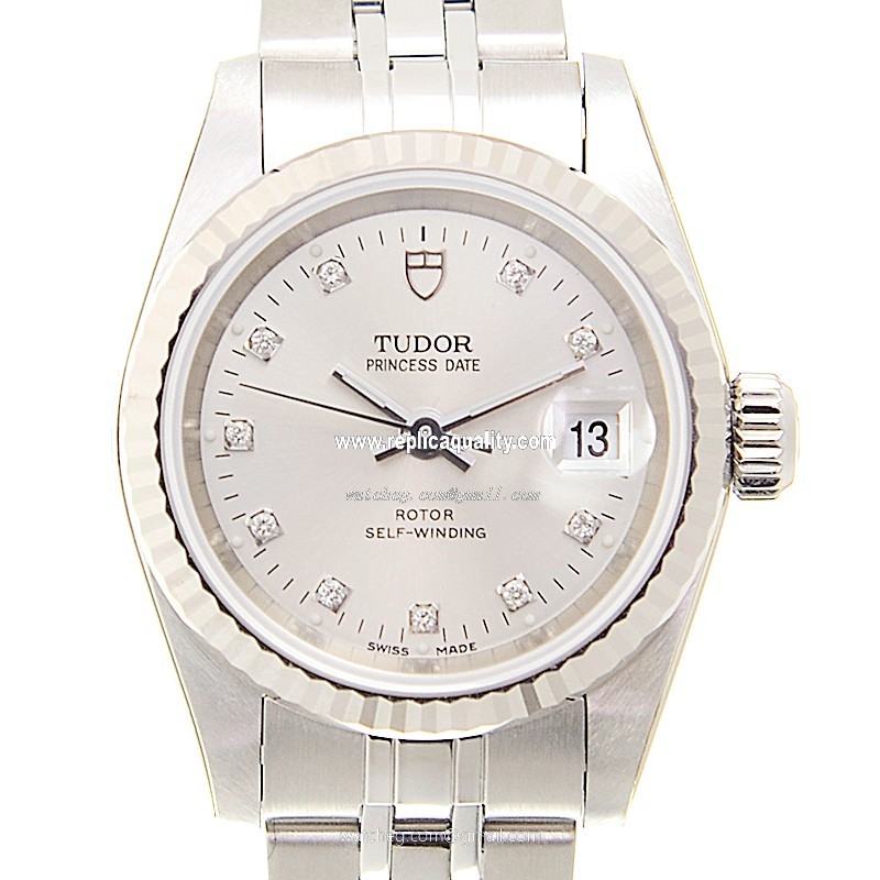 Tudor HERITAGE ADVISOR 92414-62430-10DI-SV Automatic 18kt White Gold & Steel Silver