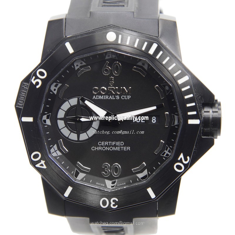 Corum ADMIRALS CUP 947.950.94-0371 AN22 Automatic Titanium Black
