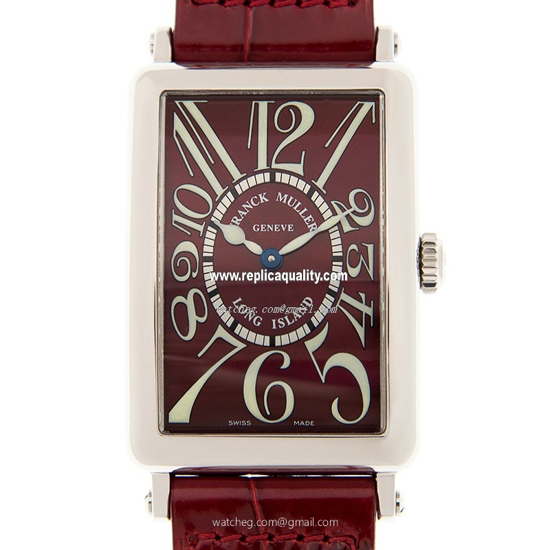 Franck Muller LONG ISLAND 952 QZ (AC) - RED Quartz Stainless Steel Red