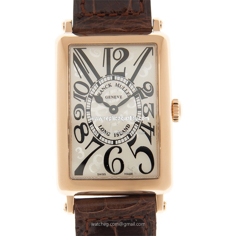 Franck Muller LONG ISLAND 952 QZ HO (5N)  Quartz 18kt Rose Gold White