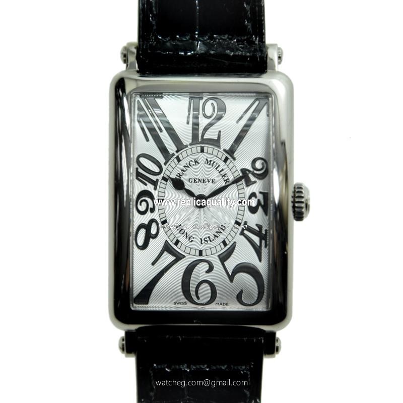 Franck Muller LONG ISLAND 952 QZ REL (OG) Quartz 18kt White Gold Silver