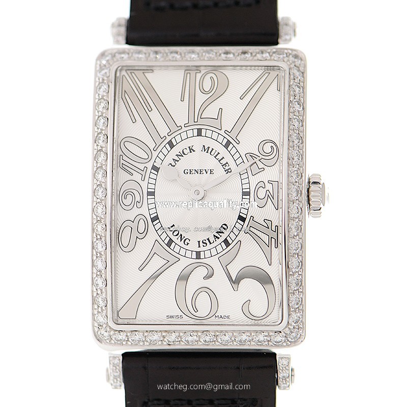 Franck Muller LONG ISLAND 952 QZ REL D 1R (AC) Quartz Stainless Steel & Diamonds White