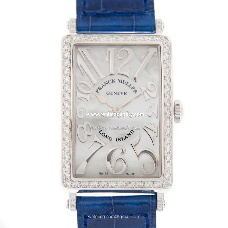Franck Muller LONG ISLAND 952 QZ REL MOP D 1R (AC) Quartz Stainless Steel & Diamonds White