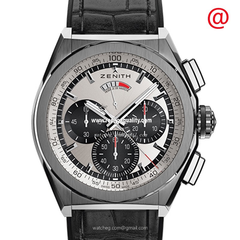 Zenith DEFY 95.9001.9004/01.R582 Automatic Titanium Silver