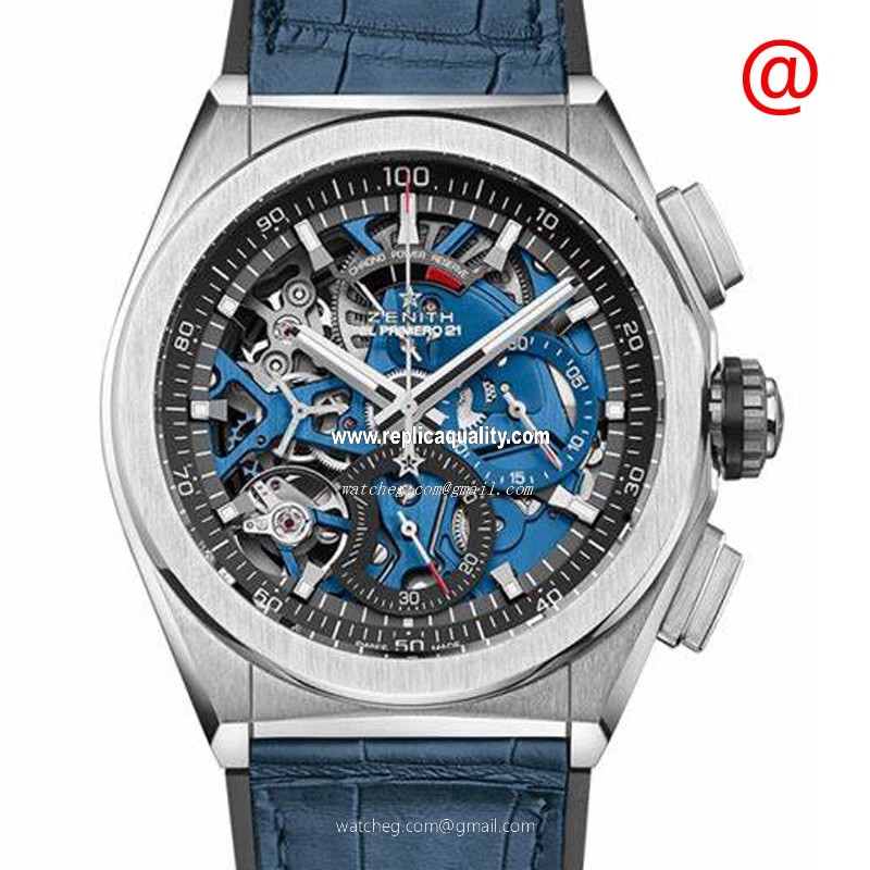 Zenith DEFY 95.9002.9004/78.R584 Automatic Titanium Transparent