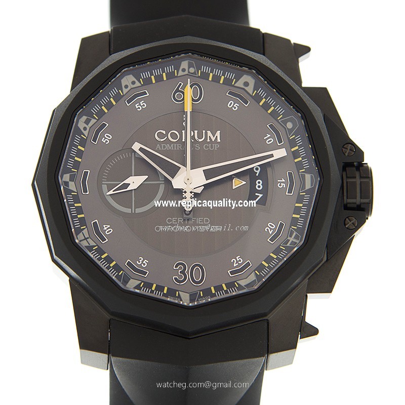 Corum ADMIRALS CUP 960.101.94-0371 AN12 Automatic Titanium Black