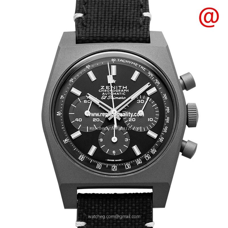 Zenith CHRONOMASTER 97.T384.4061/21.C822 Automatic Titanium Black