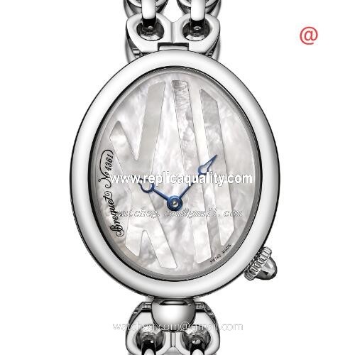 Breguet REINE DE NAPLES 9807ST/5W/J50 Automatic Stainless Steel White