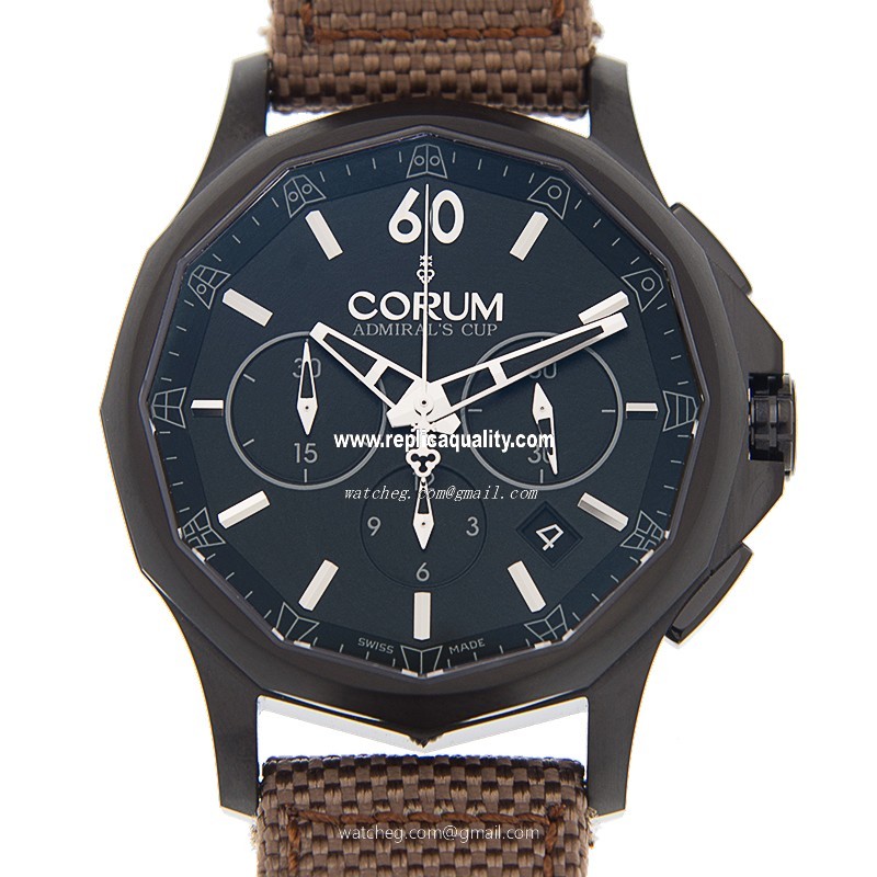 Corum ADMIRALS CUP 984.103.98/0612 AN13 Automatic Stainless Steel Black