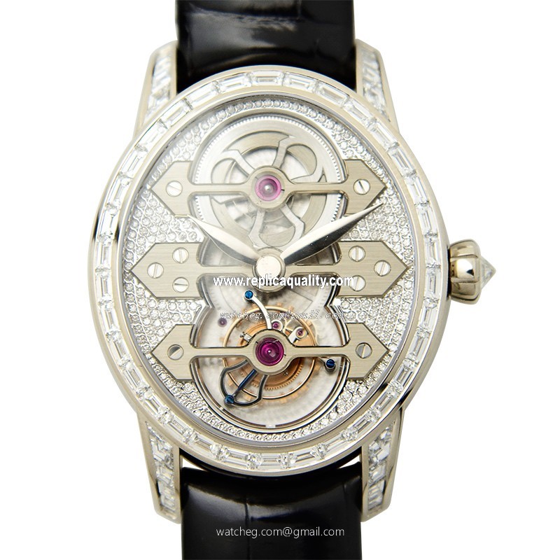 Girard Perregaux CATS EYE JEWELLERY 99495D53B00ACK6A Manual Wind 18kt White Gold & Diamond Silver