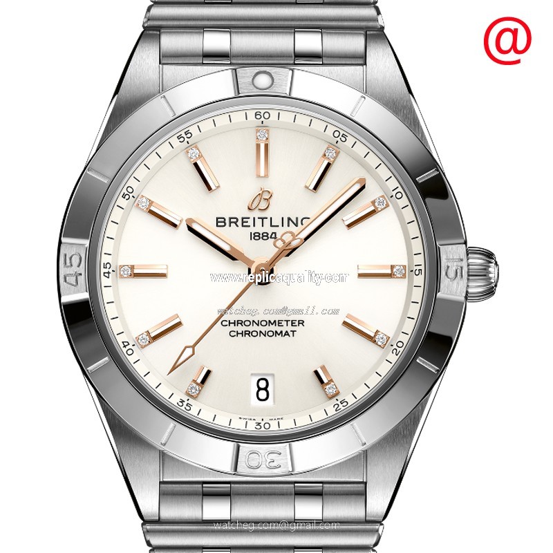 Breitling CHRONOMAT B01 A10380101A2A1 Automatic Stainless Steel White