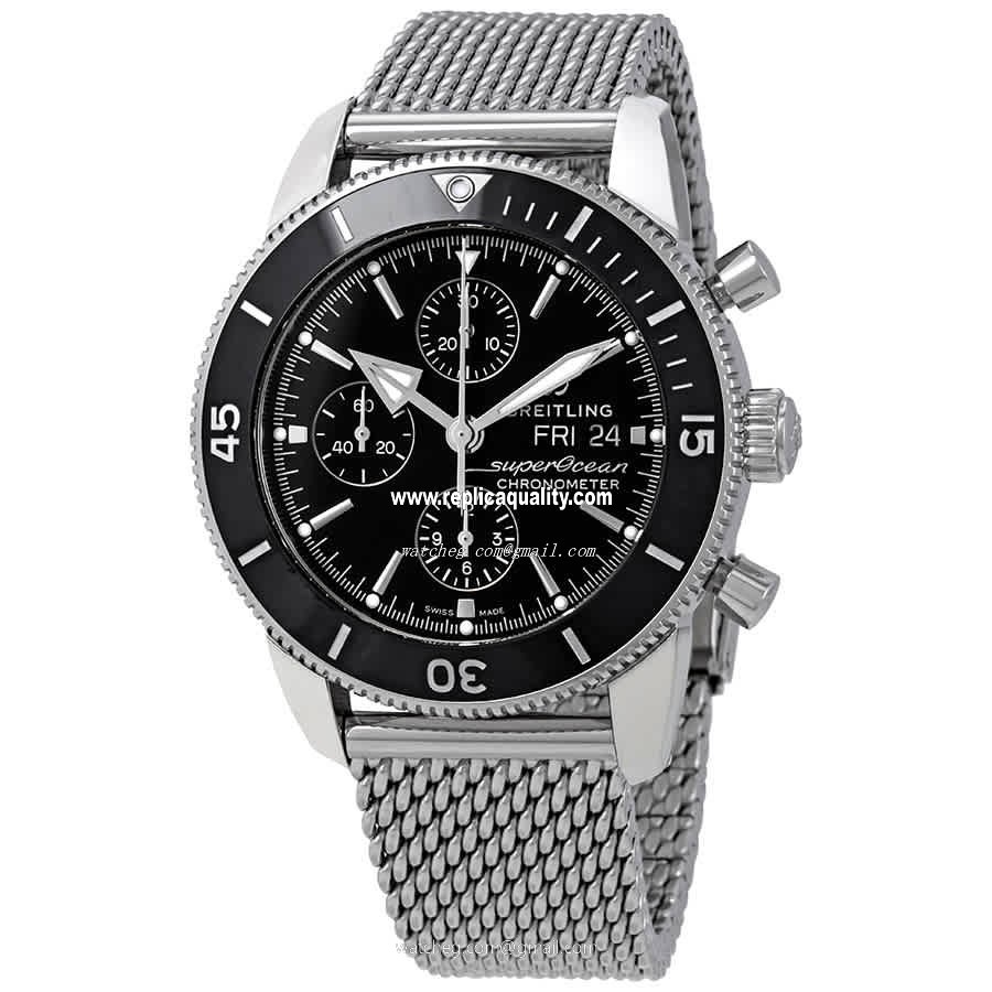 Breitling SUPEROCEAN HERITAGE A13313121B1A1 Automatic Stainless Steel Black