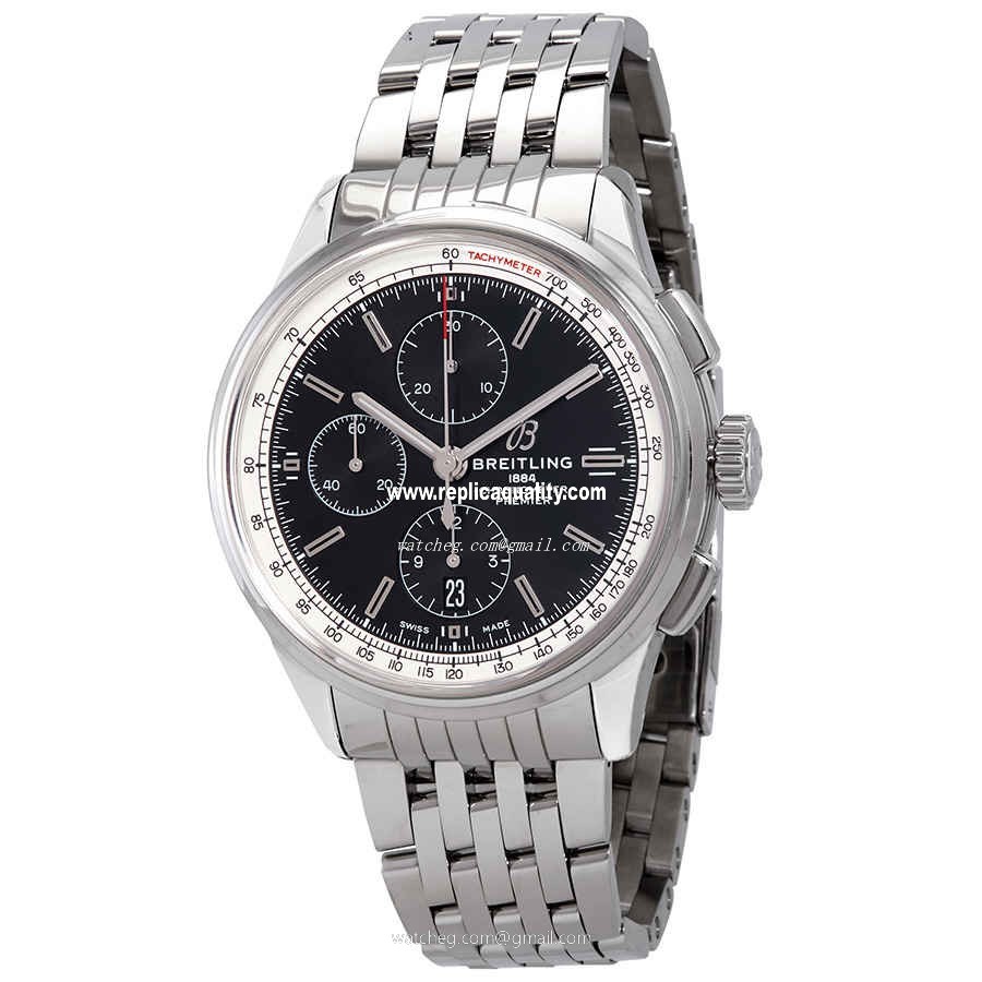 Breitling PREMIER A13315351B1A1 Automatic Stainless Steel Black