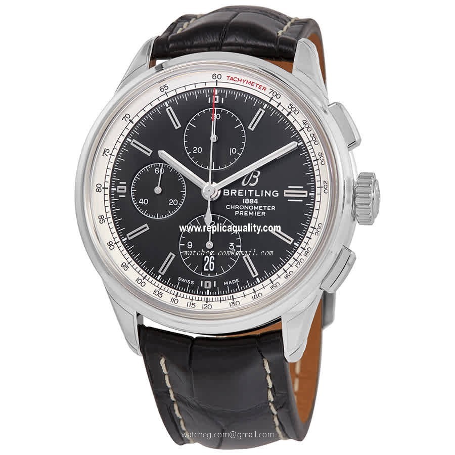Breitling PREMIER A13315351B1P2 Automatic Stainless Steel Black