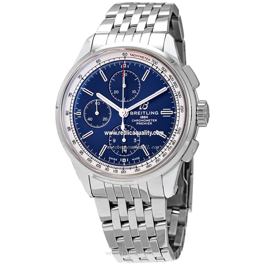 Breitling PREMIER A13315351C1A1 Automatic Stainless Steel Blue