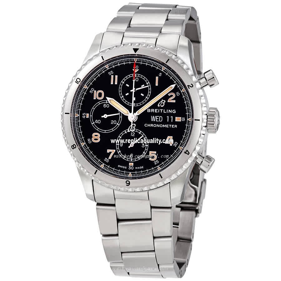 Breitling AVIATOR 8 A13316101B1A1 Automatic Stainless Steel Black