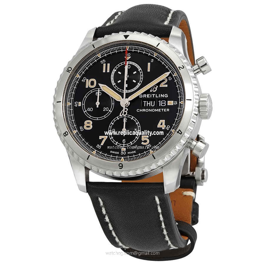 Breitling AVIATOR 8 A13316101B1X2 Automatic Stainless Steel Black