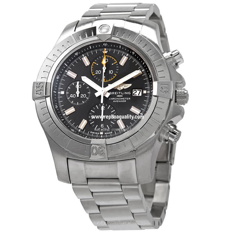 Breitling AVENGER II A13317101B1A1 Automatic Stainless Steel Black