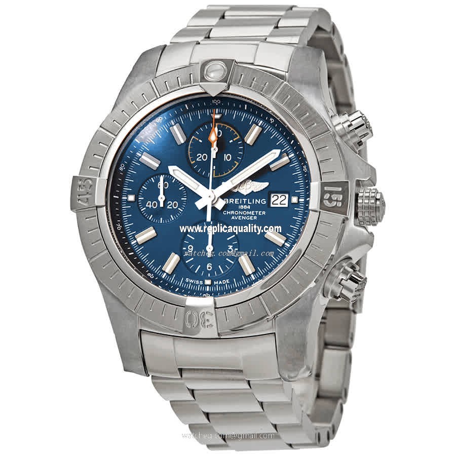 Breitling AVENGER II A13317101C1A1 Automatic Stainless Steel Blue
