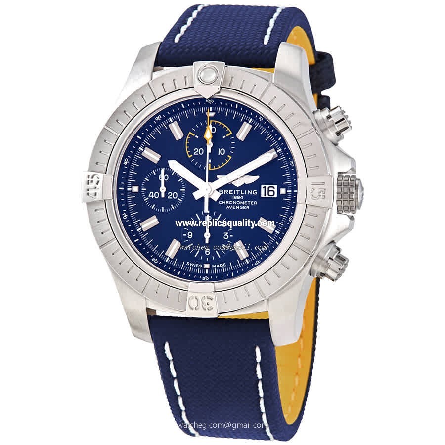 Breitling AVENGER II A13317101C1X1 Automatic Stainless Steel Blue