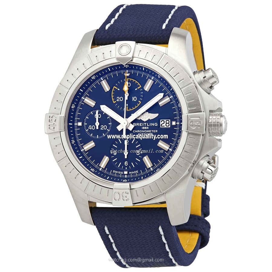 Breitling AVENGER II A13317101C1X2 Automatic Stainless Steel Blue