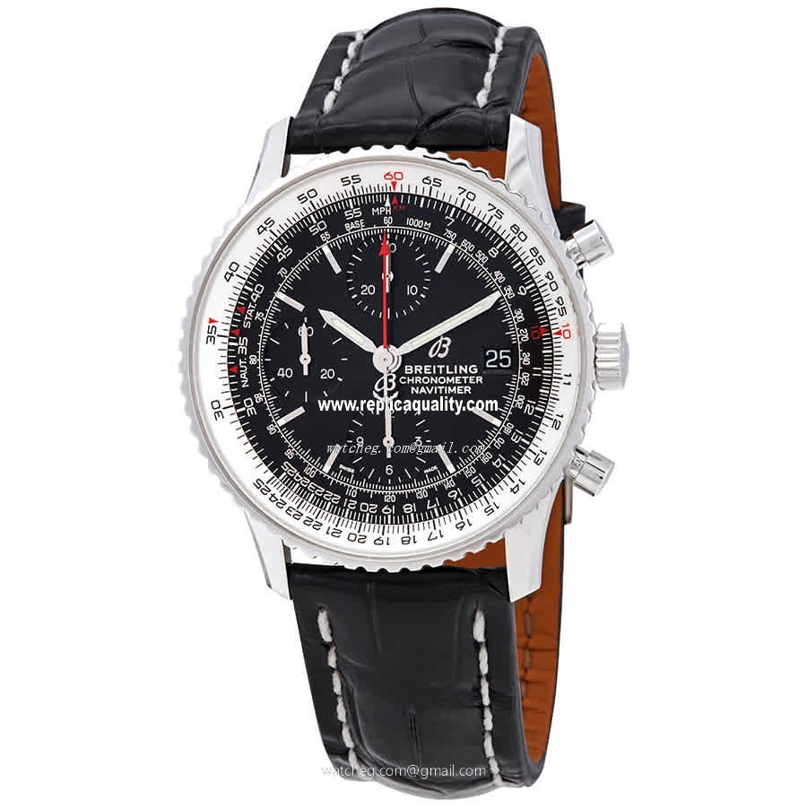Breitling NAVITIMER 1 A13324121B1P1 Automatic Stainless Steel Black
