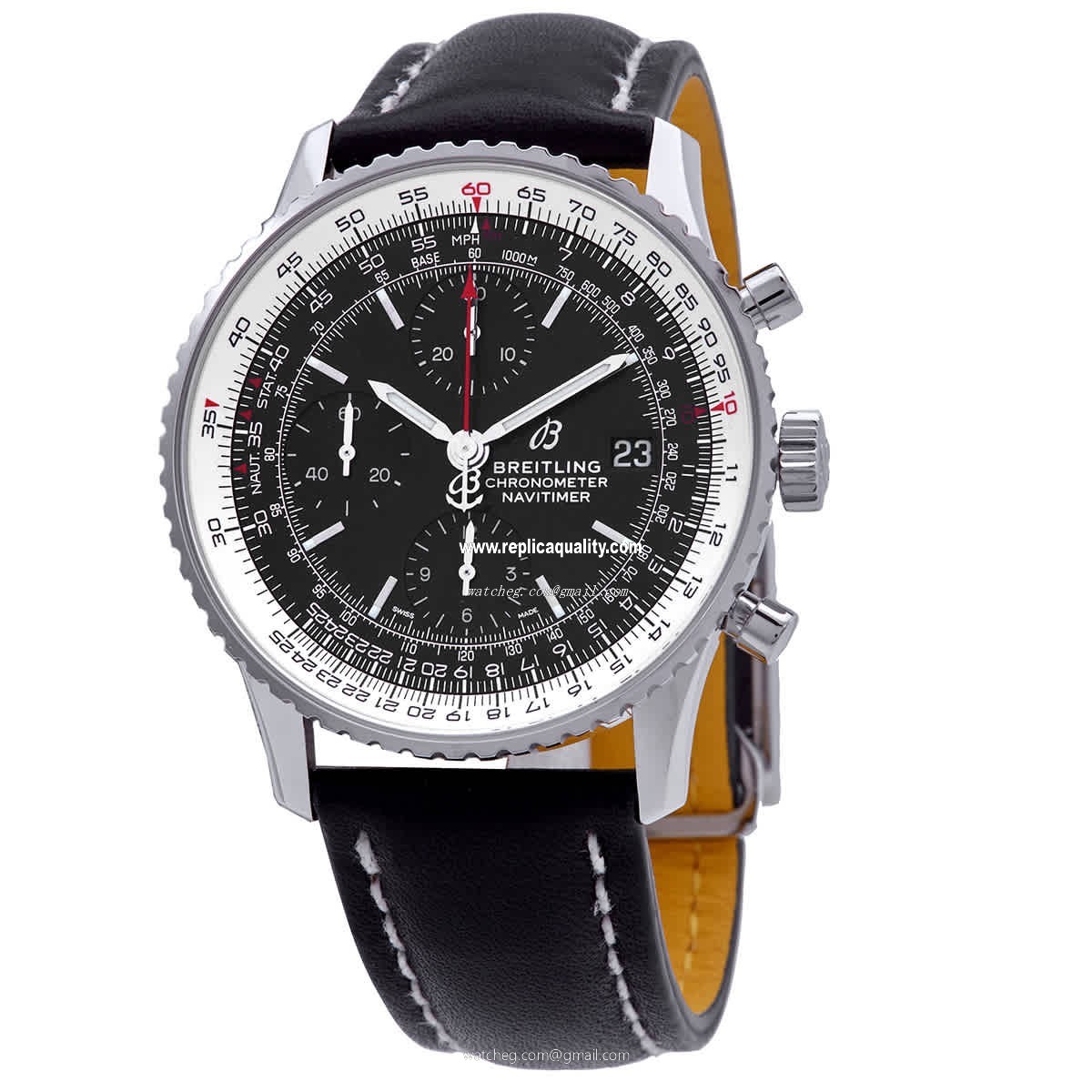 Breitling NAVITIMER 1 A13324121B1X2 Automatic Stainless Steel Black