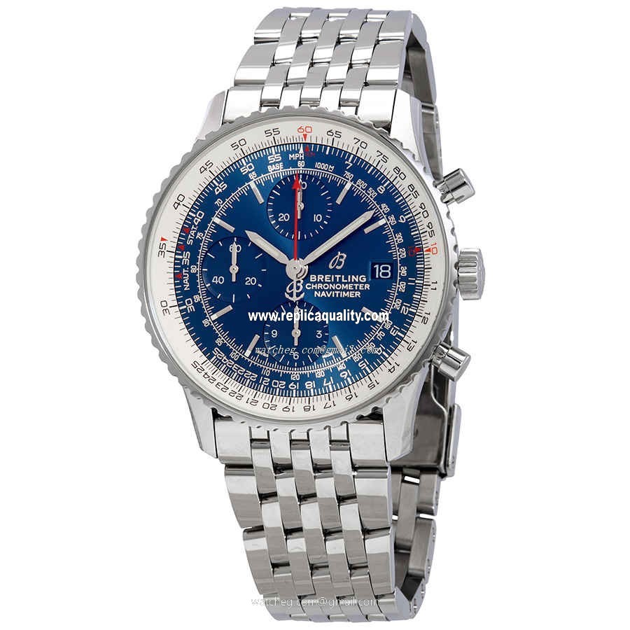 Breitling NAVITIMER 1 A13324121C1A1 Automatic Stainless Steel Blue