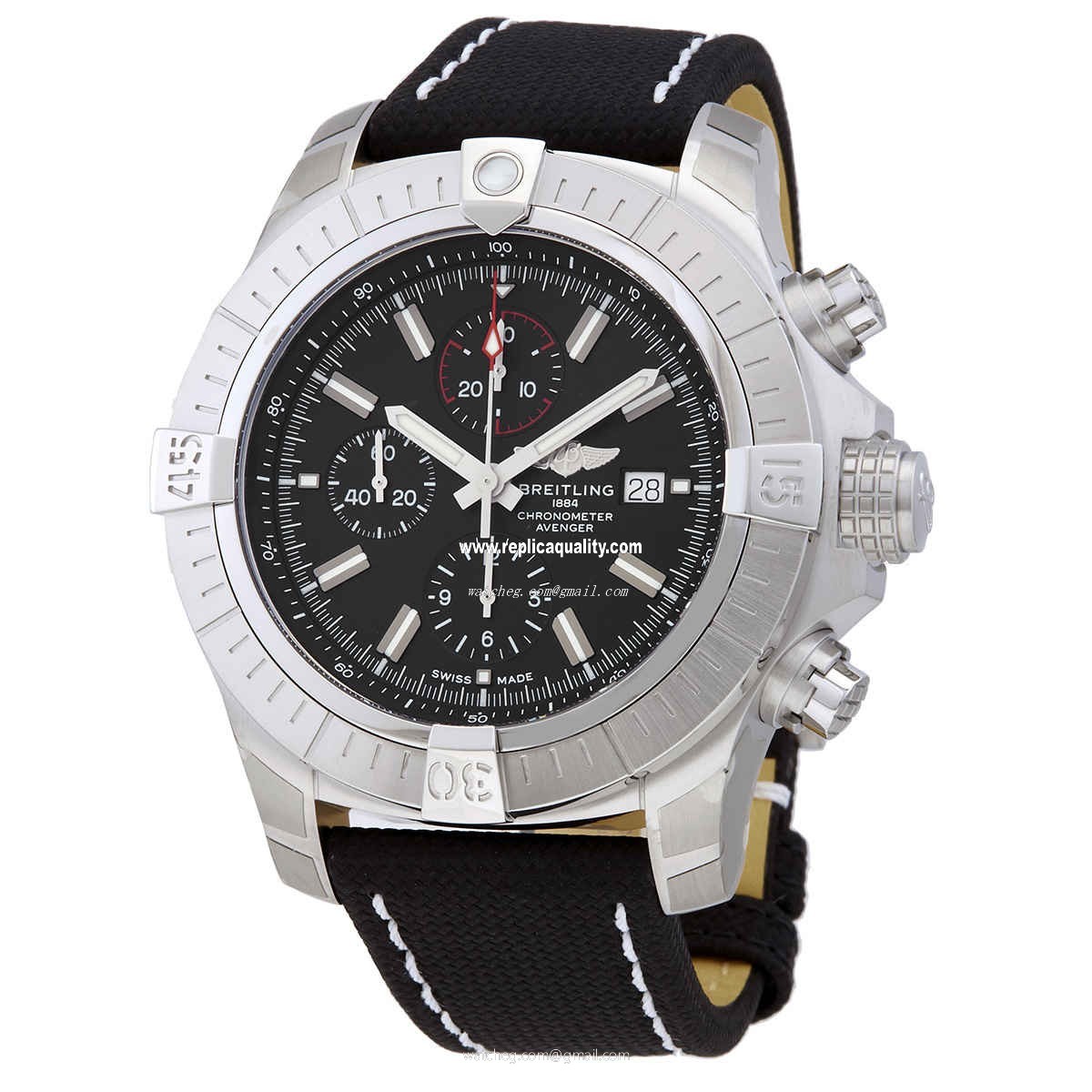 Breitling AVENGER II A13375101B1X2 Automatic Stainless Steel Black