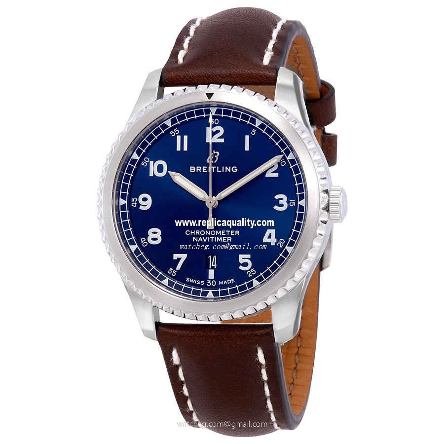 Breitling AVIATOR 8 A17314101C1X1 Automatic Stainless Steel Blue