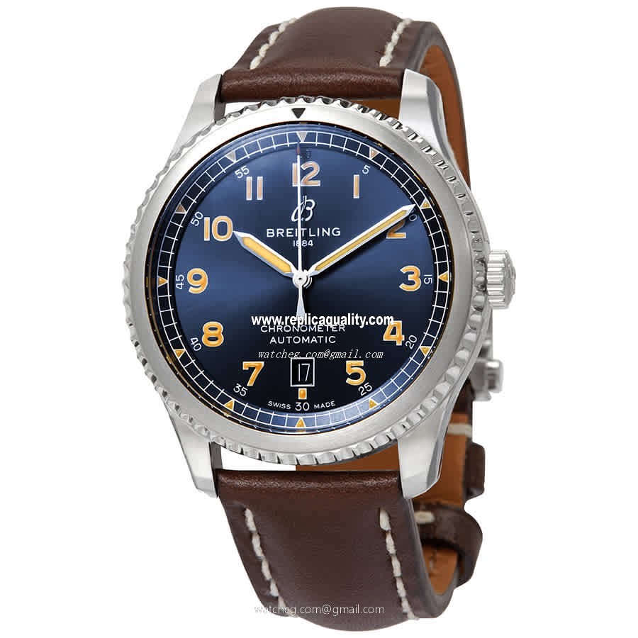 Breitling AVIATOR 8 A17315101C1X3 Automatic Stainless Steel Blue