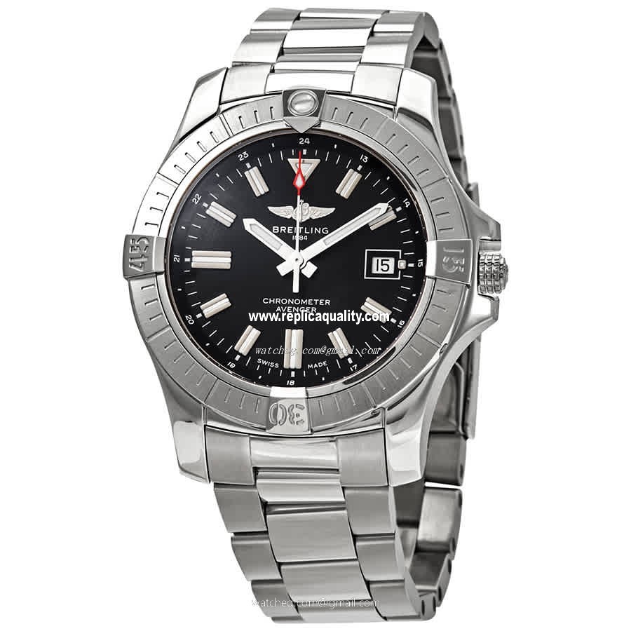 Breitling AVENGER II A17318101B1A1 Automatic Stainless Steel Black
