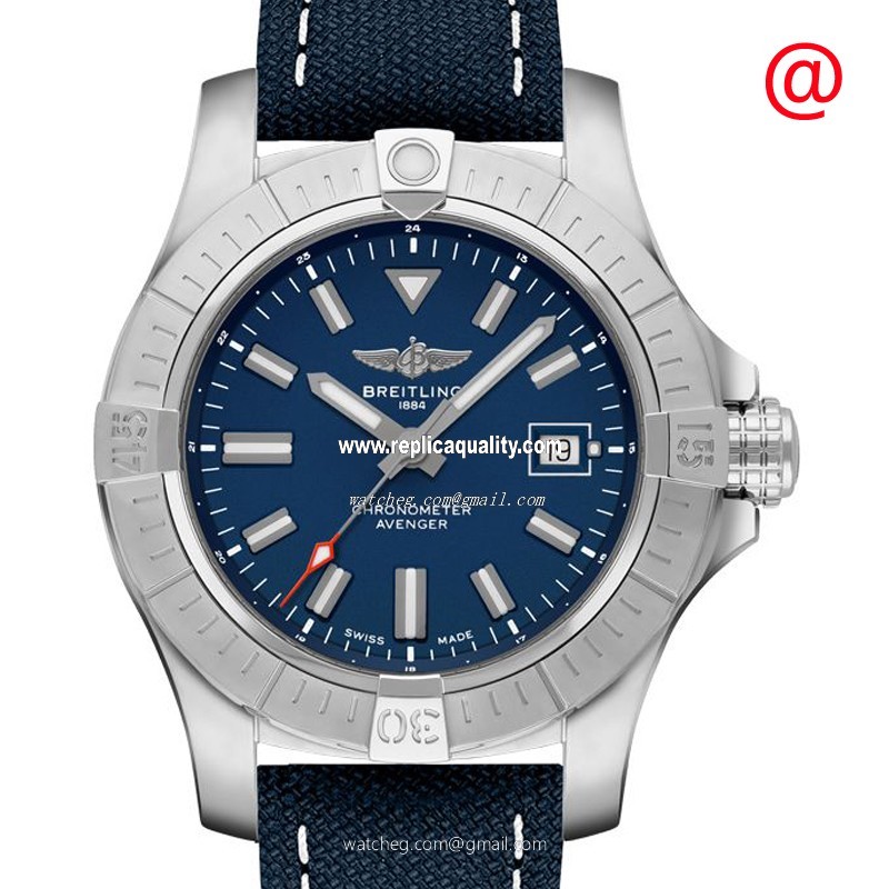 Breitling AVENGER II A17318101C1X1 Automatic Stainless Steel Blue