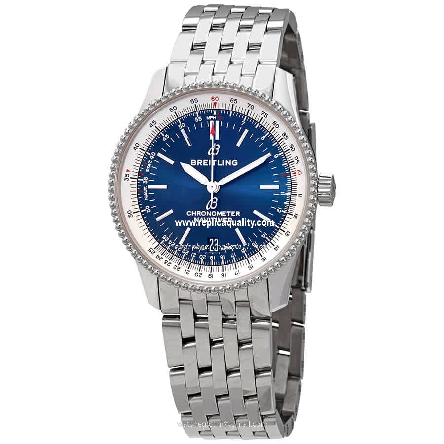 Breitling NAVITIMER 1 A17325211C1A1 Automatic Stainless Steel Blue