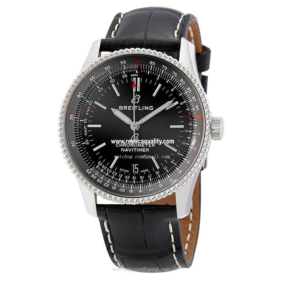 Breitling NAVITIMER 1 A17325241B1P1 Automatic Stainless Steel Black
