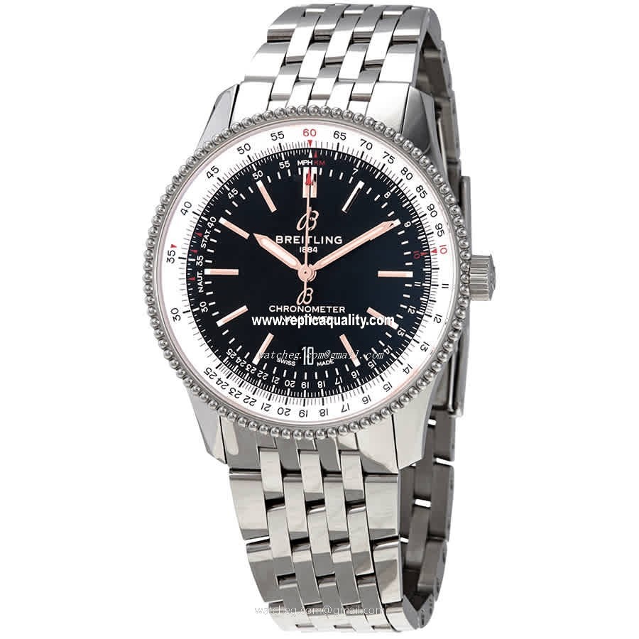 Breitling NAVITIMER 1 A17326211B1A1 Automatic Stainless Steel Black