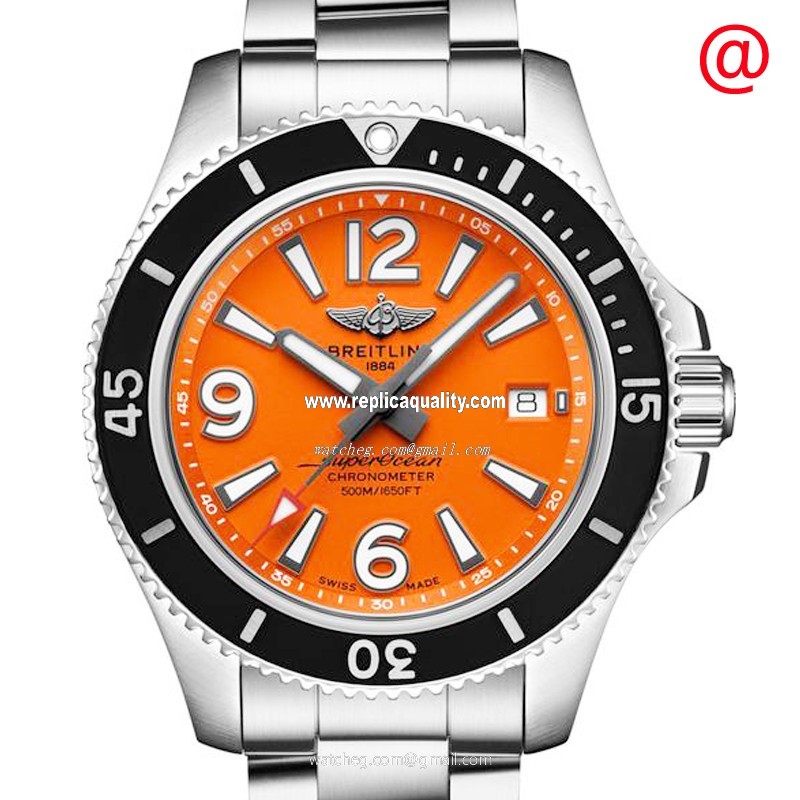 Breitling SUPEROCEAN 36 A17366D7101A1 Automatic Stainless Steel Orange