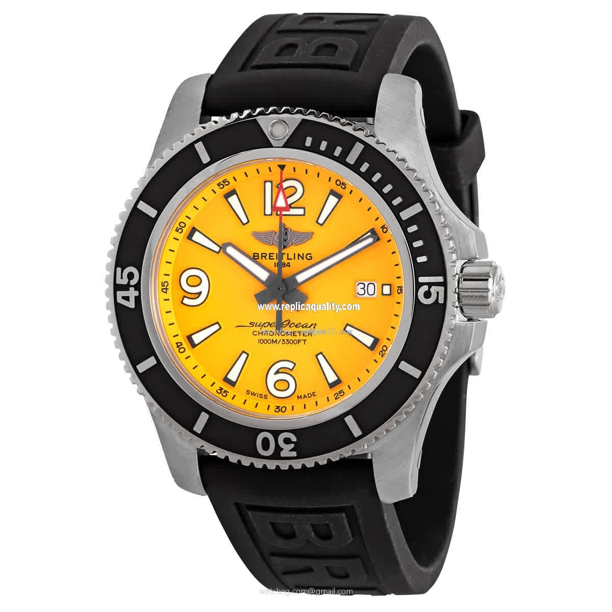 Breitling SUPEROCEAN 44 A17367021I1S1 Automatic Stainless Steel Yellow