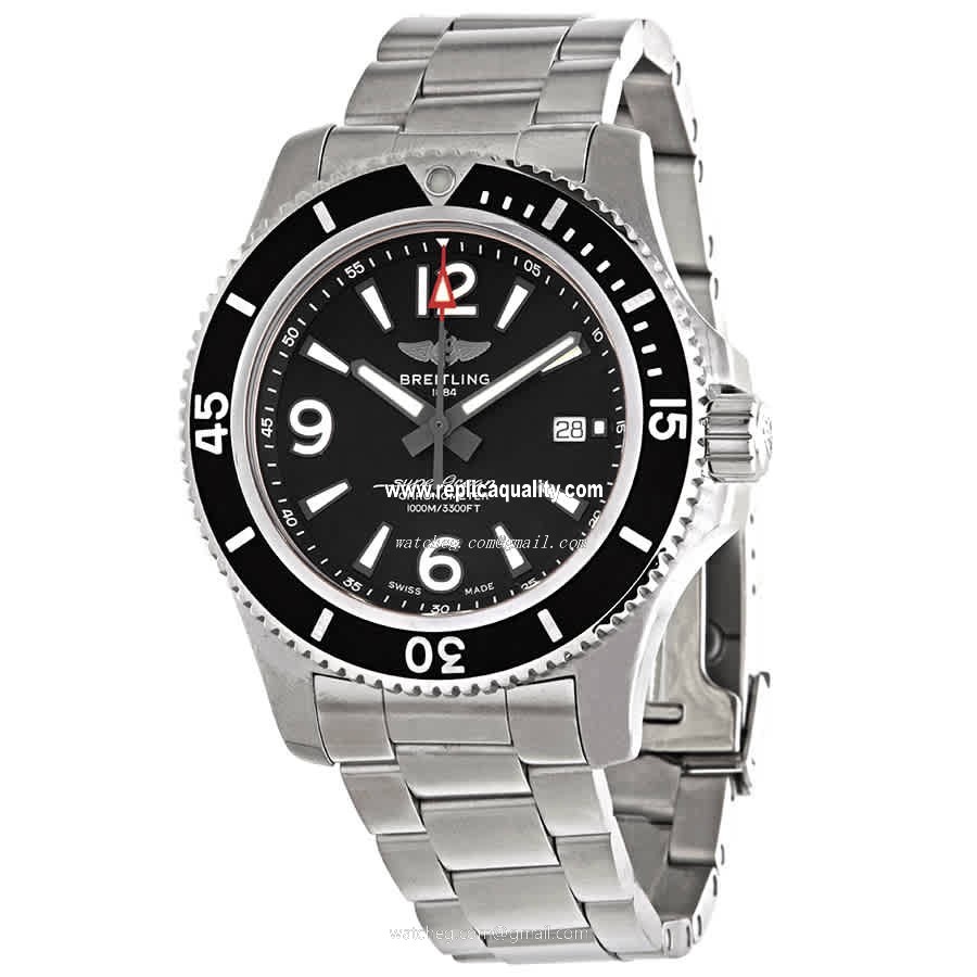 Breitling SUPEROCEAN 44 A17367D71B1A1 Automatic Stainless Steel Black