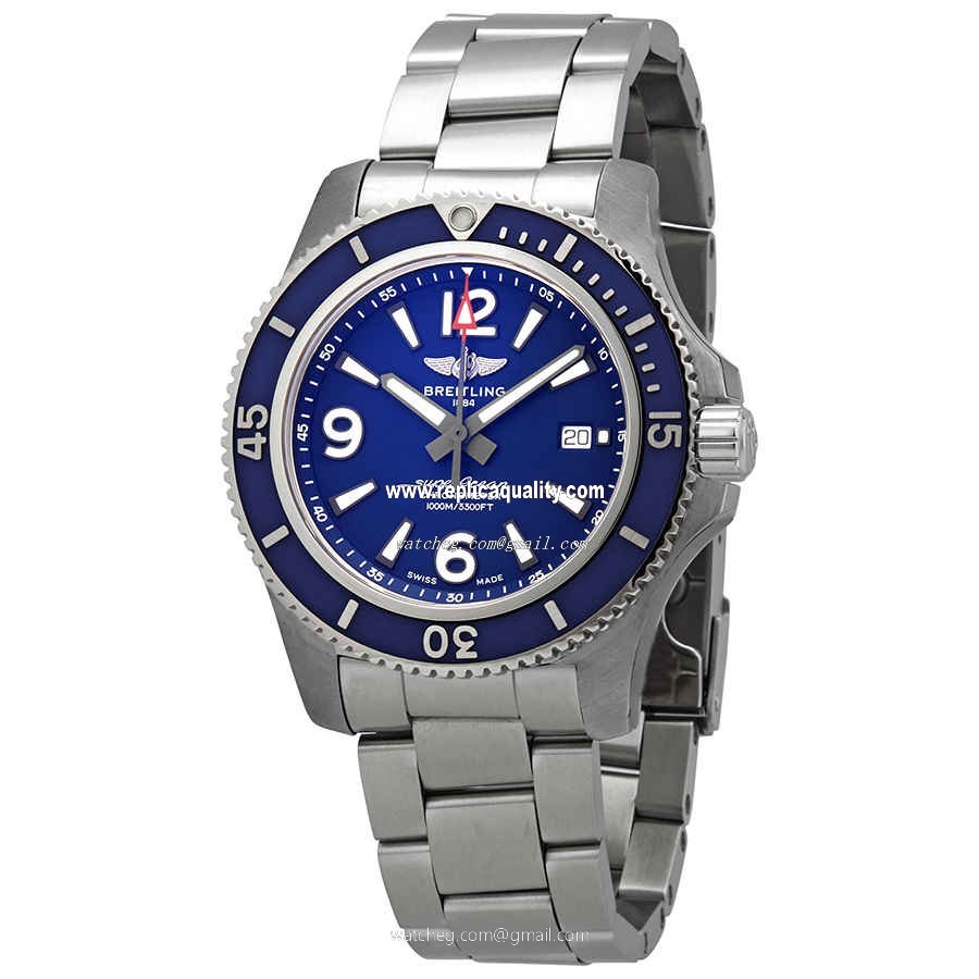 Breitling SUPEROCEAN 44 A17367D81C1A1 Automatic Stainless Steel Blue