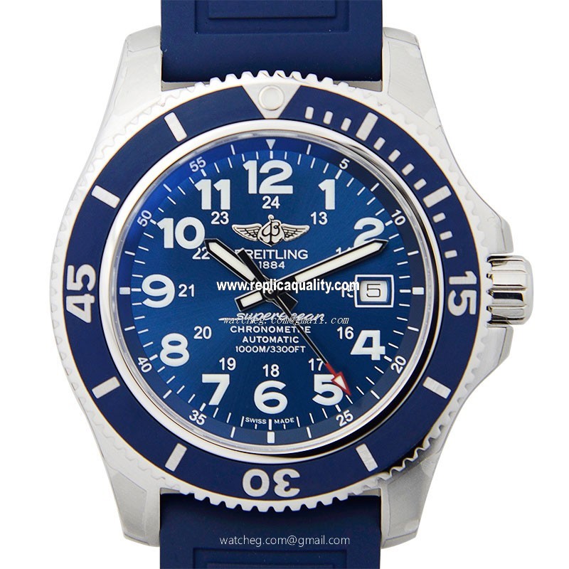 Breitling SUPEROCEAN A17392D8-C910-228S-A20SS-01 Automatic Stainless Steel Blue