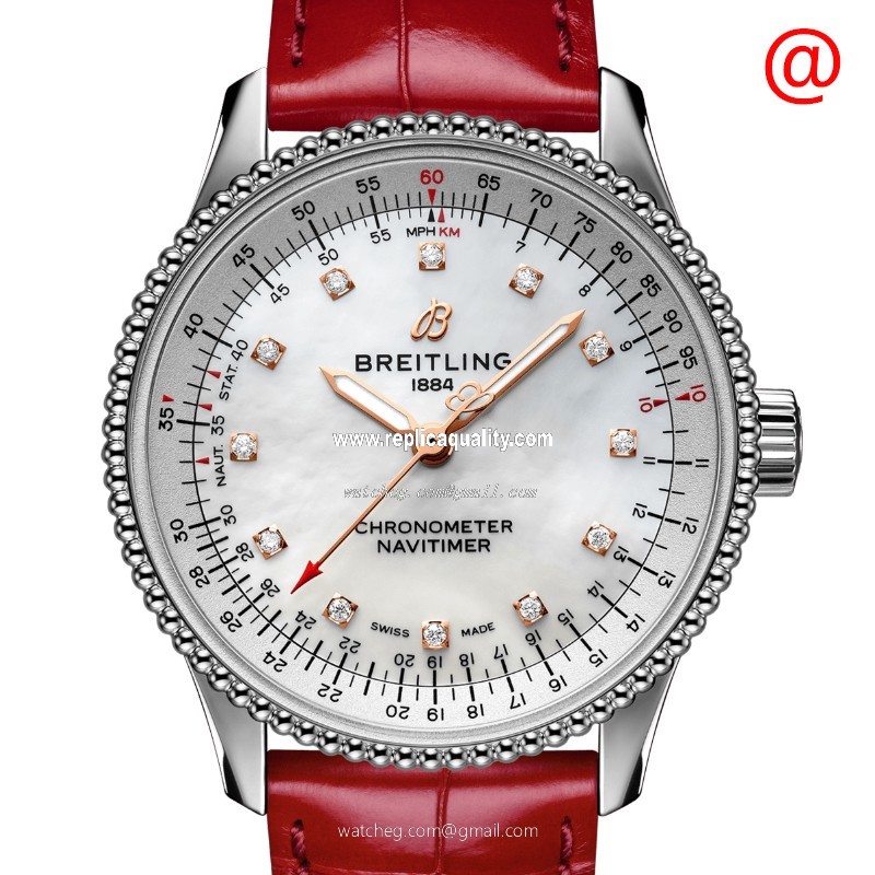 Breitling NAVITIMER A17395211A1P5 Automatic Stainless Steel White