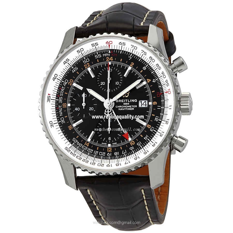 Breitling NAVITIMER 1 A24322121B2P1 Automatic Stainless Steel Black