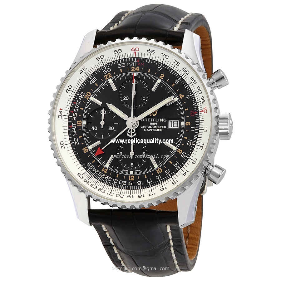 Breitling NAVITIMER 1 A24322121B2P2 Automatic Stainless Steel Black