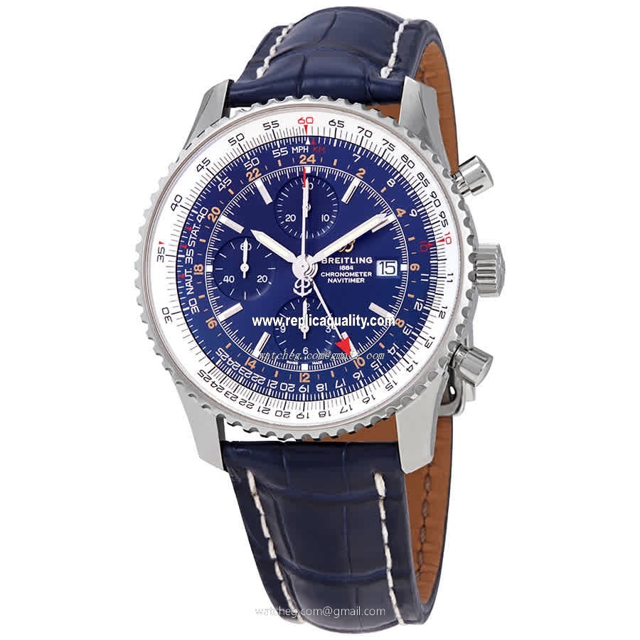 Breitling NAVITIMER 1 A24322121C2P2 Automatic Stainless Steel Blue