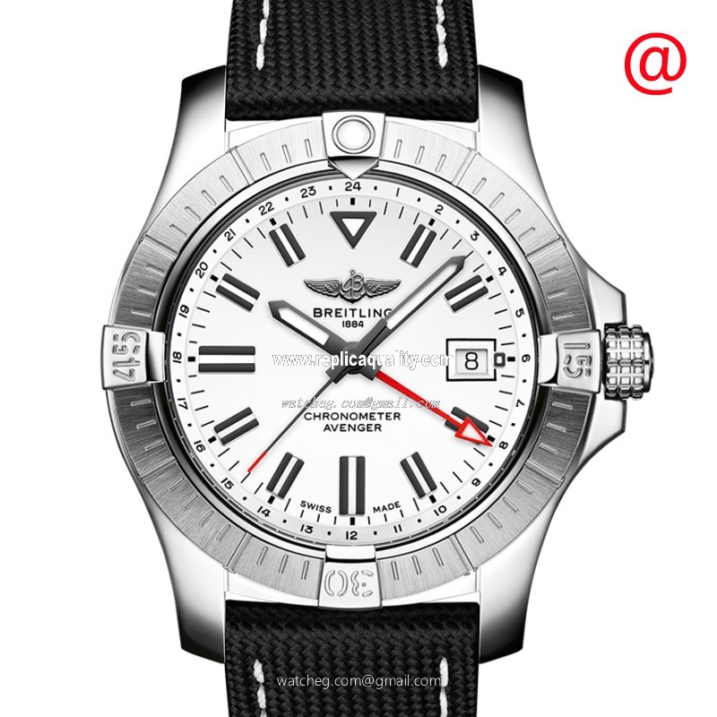 Breitling AVENGER II A32397101A1X1 Automatic Stainless Steel White