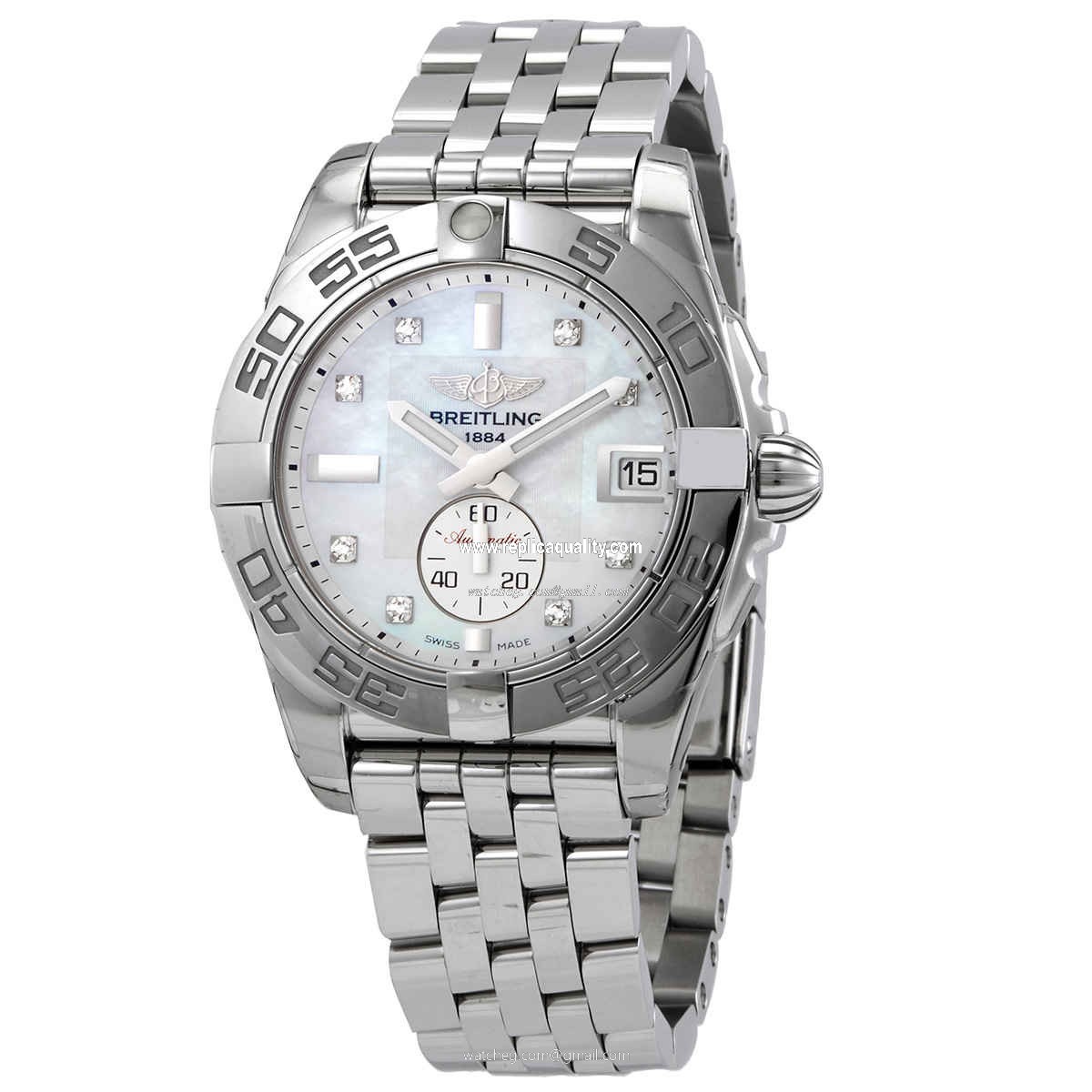 Breitling GALACTIC A37330121A1A1 Automatic Stainless Steel White