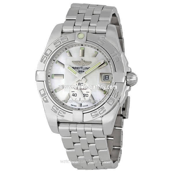 Breitling GALACTIC A3733012-A716-376A Automatic Stainless Steel White