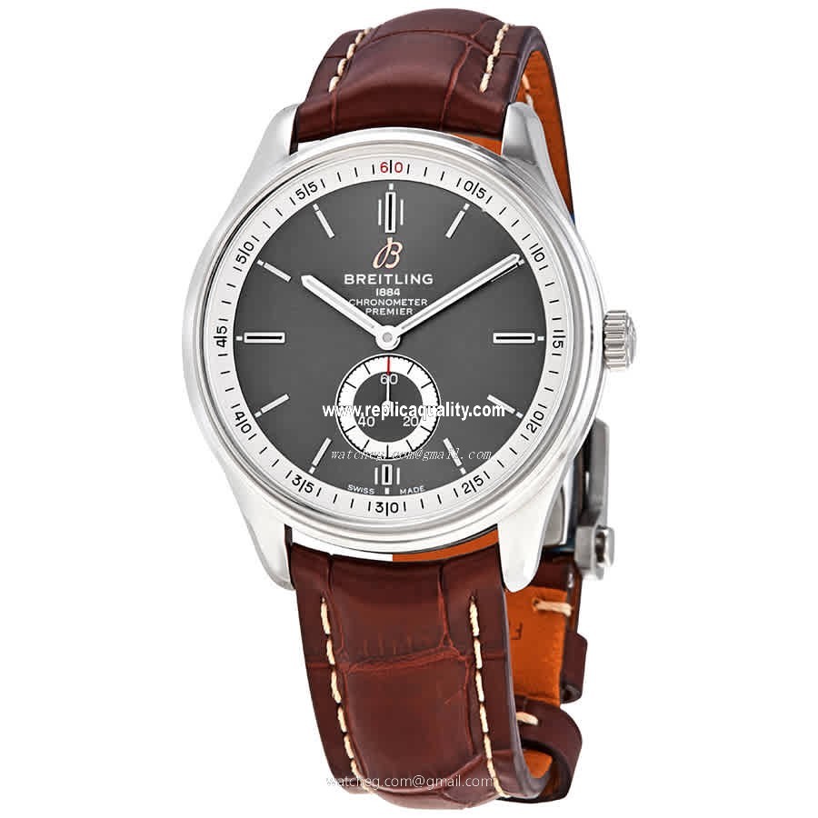 Breitling PREMIER A37340351B1P1 Automatic Stainless Steel Gray